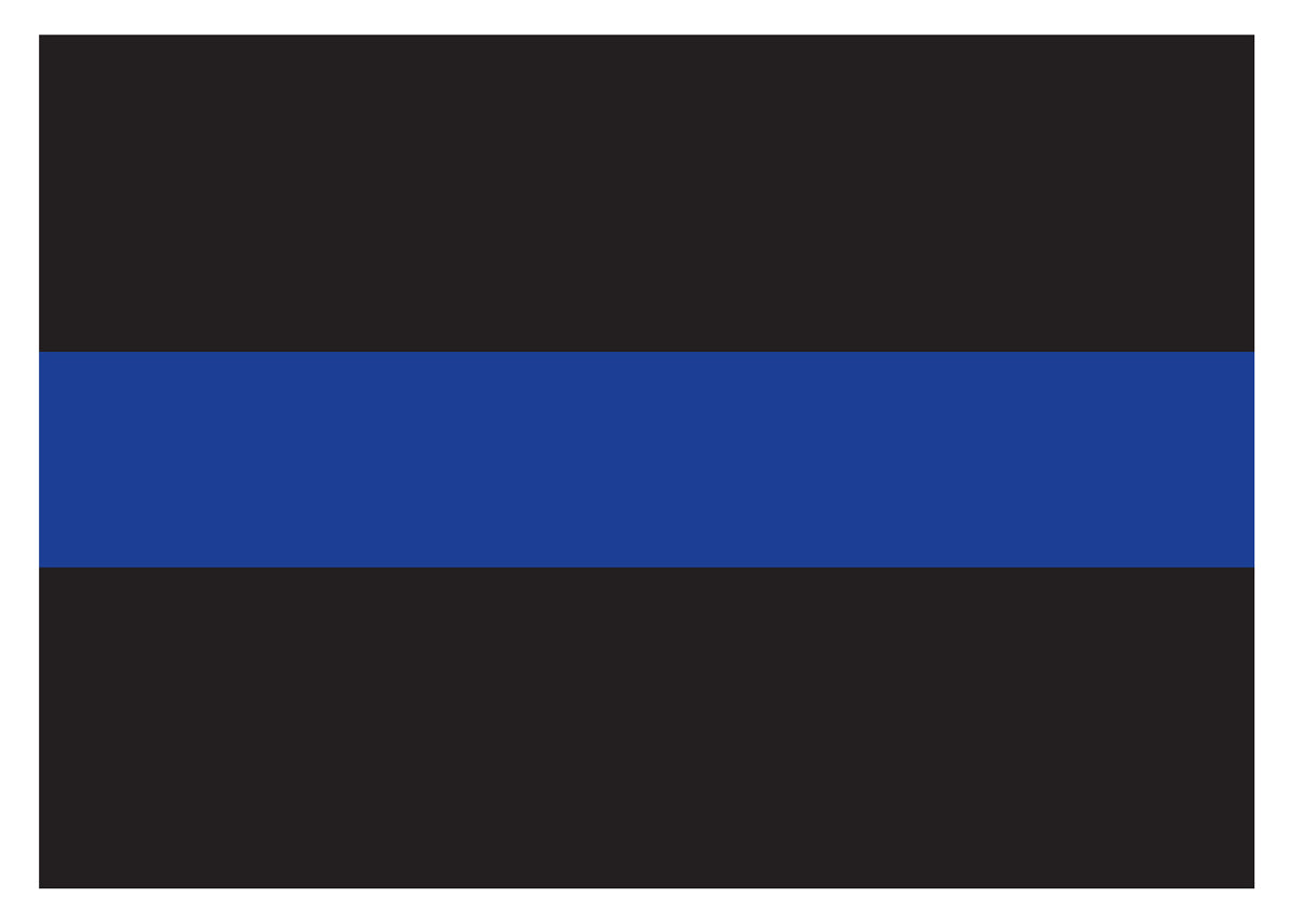 Thin Blue Line Decal