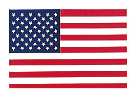 US Flag Decal