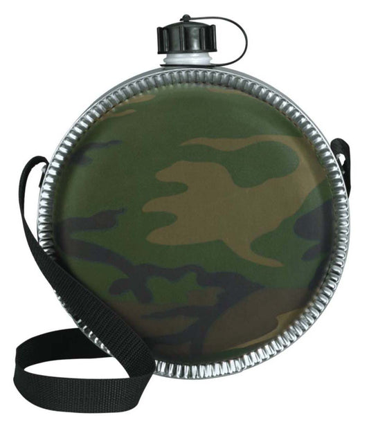 Woodland Camo 2 QT Desert Canteen