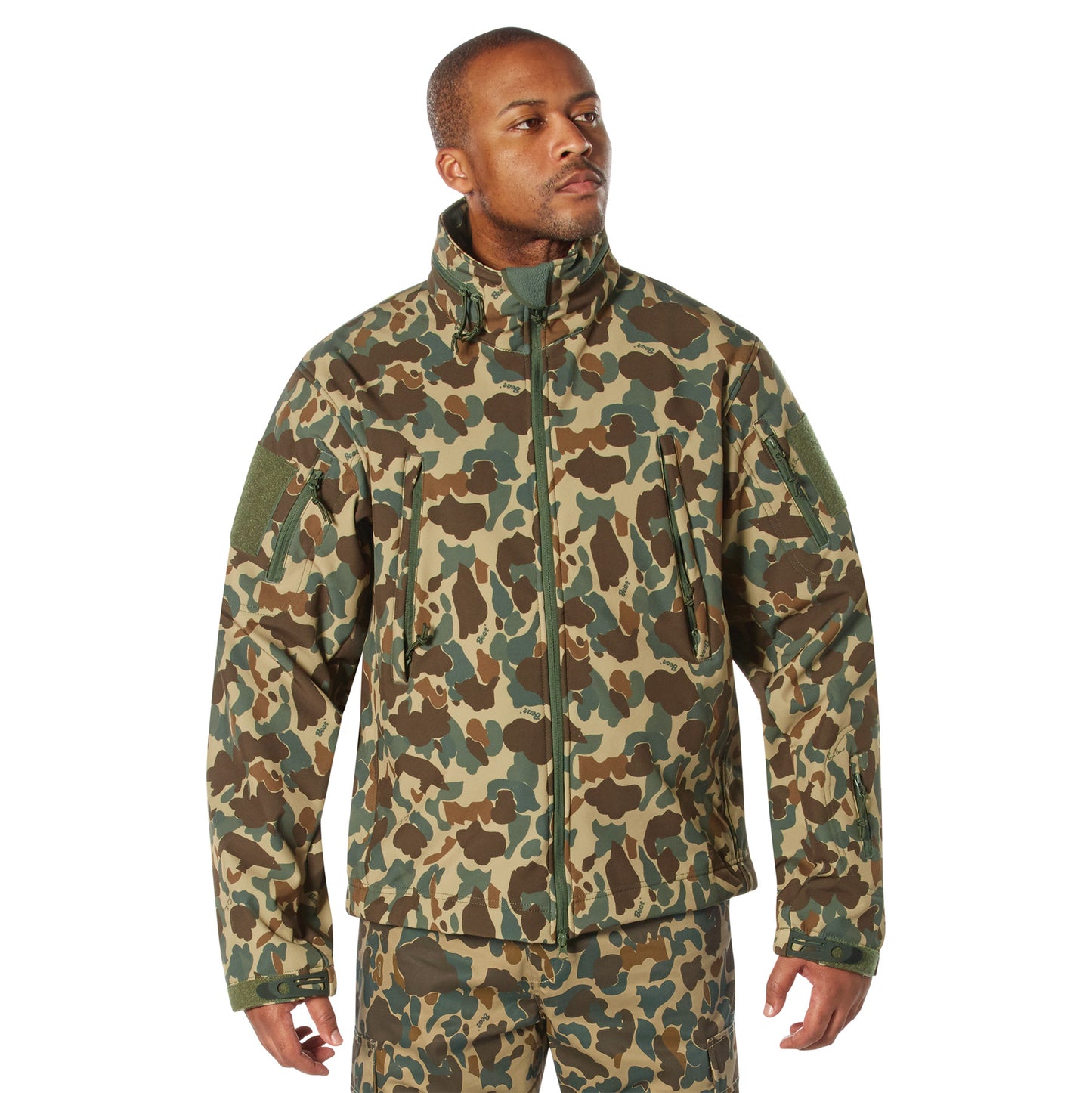 X Bear Archery Fred Bear Camo Special Ops Soft Shell Jacket