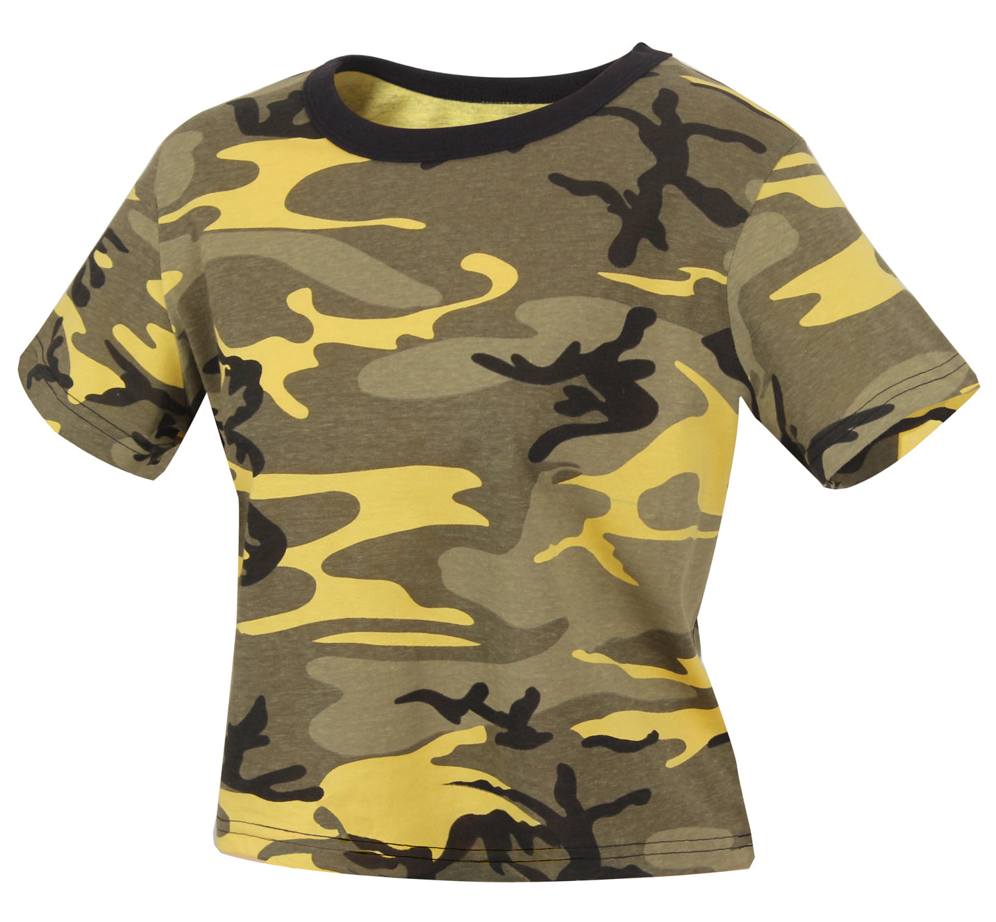 Women Camo Crop Top