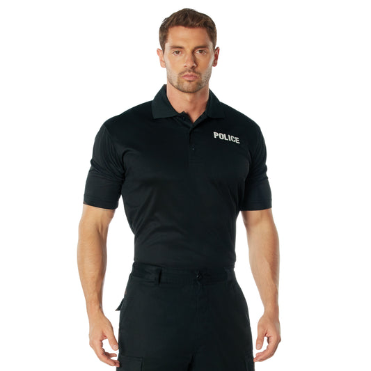 Moisture Wicking Police Polo Shirt