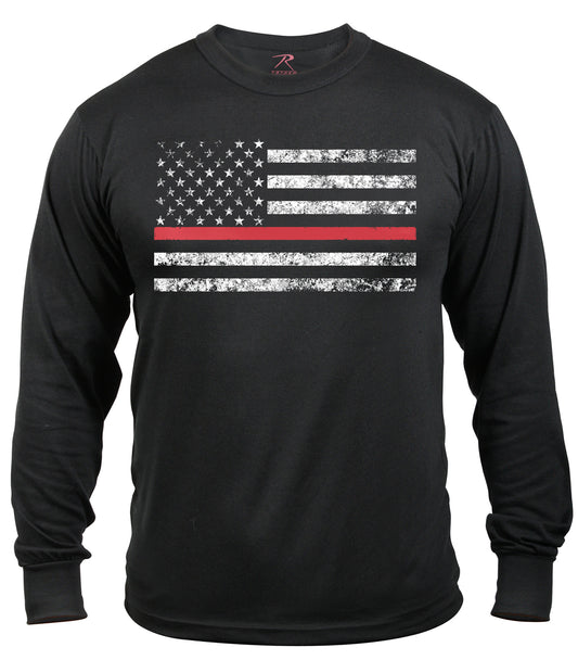 Thin Red Line Long Sleeve T-shirt