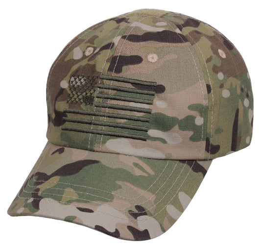 Tactical Operator Cap With US Flag