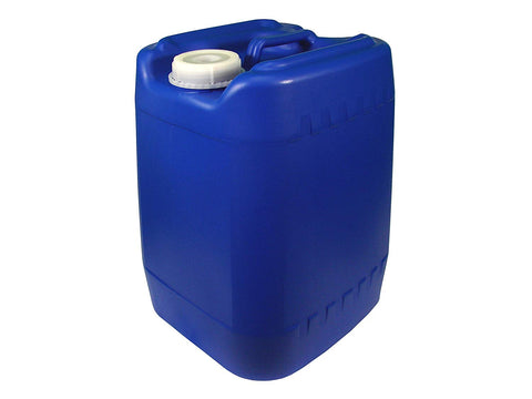 5 Gallon Stackable Blue Water Tank ‐ Set of 4 w/spigot and water treatment