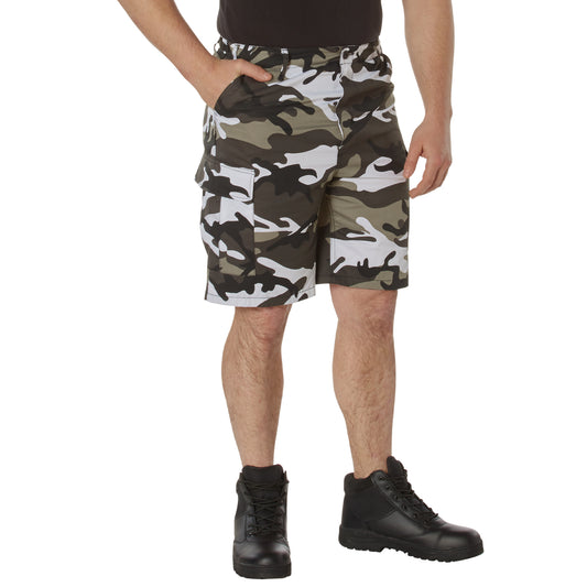 Colored Camo BDU Shorts