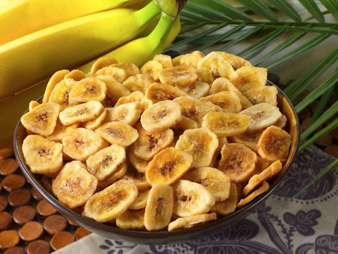 Dehydrated Banana Chips - 6 pack