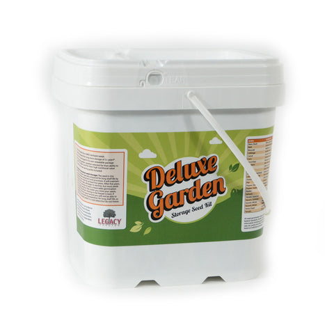 Deluxe Garden Survival Storage Seeds - 80,000+ Seeds