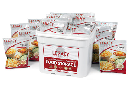 120 Serving Gluten Free Entree Bucket - 27 lbs