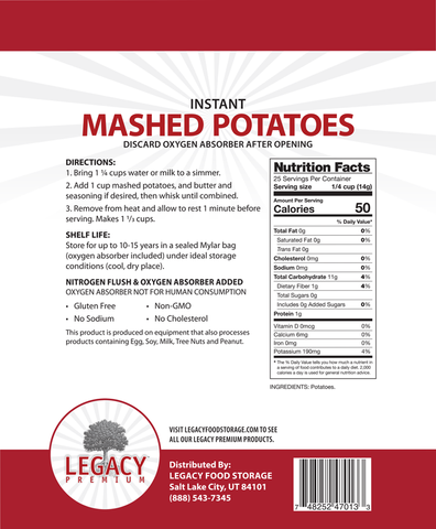 Instant Mashed Potatoes