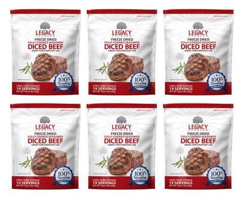 19 Servings 100% USDA Freeze Dried Chicken Dices