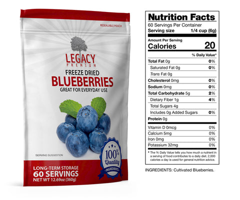 Freeze Dried Blueberries