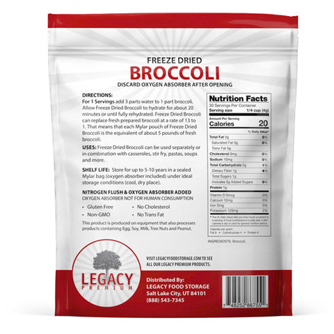 Freeze Dried Broccoli