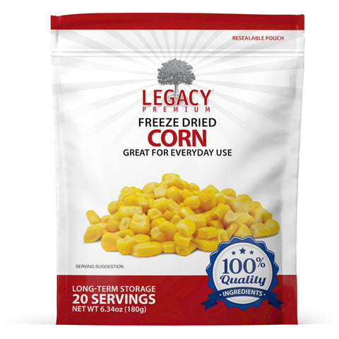 Emergency Food Storage Corn - 6 pack