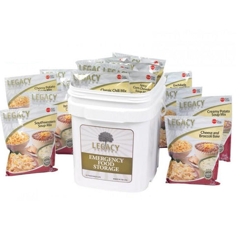 60 Serving Gluten Free Entree Bucket - 16 lbs