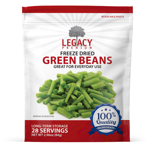 Freeze Dried Green Beans - 6 pack