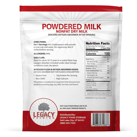 USDA Grade "A" Powdered Milk - 6 Pack