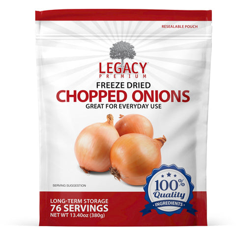 Bulk Dried Chopped Onions - 6 pack