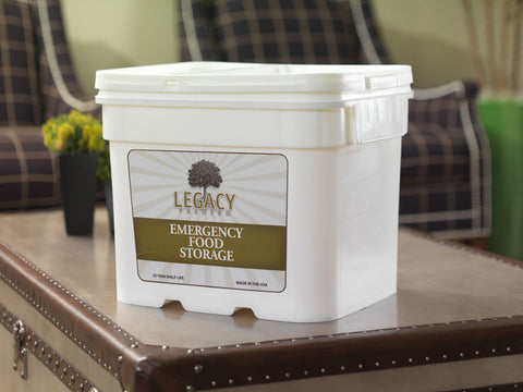 120 Serving Gluten Free Entree Bucket - 27 lbs